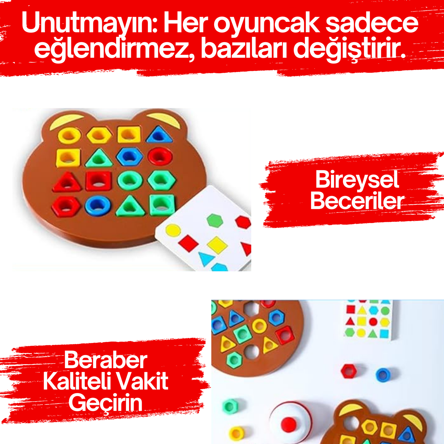 Eğitici Geometrik Eğitim Seti