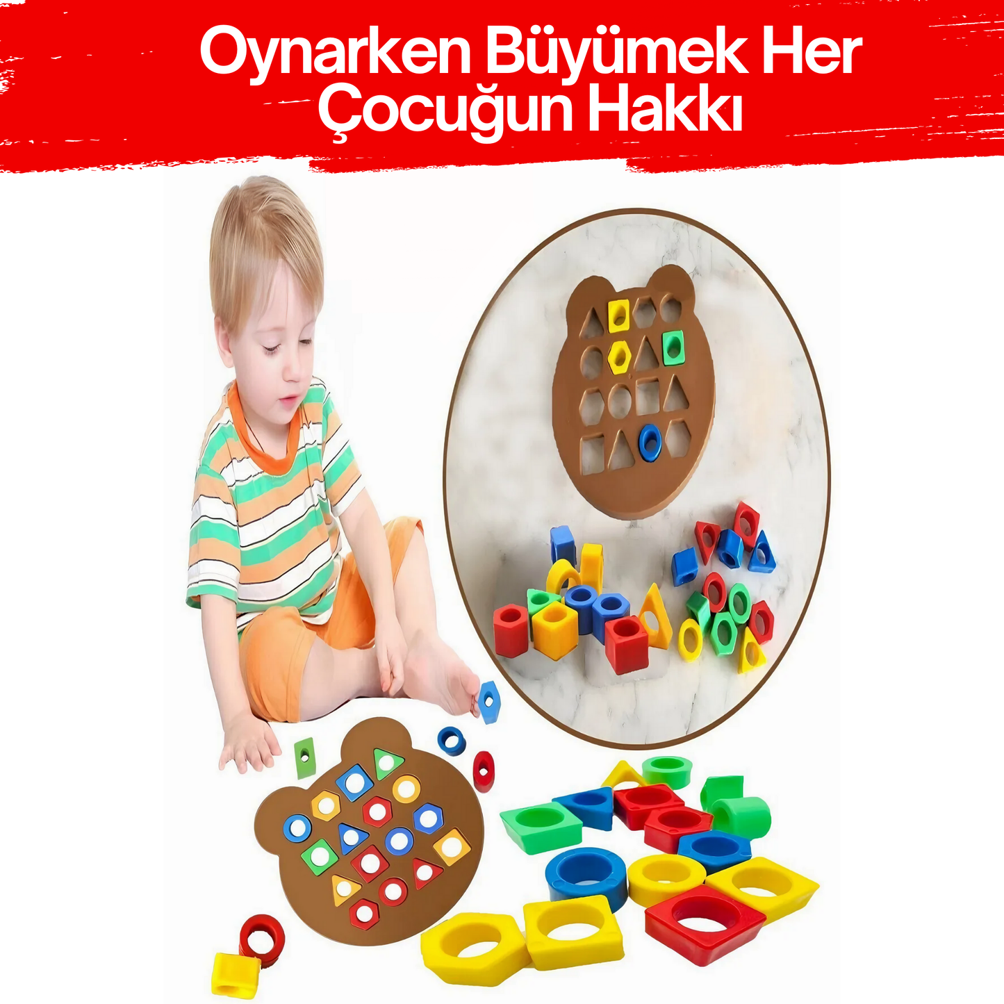 Eğitici Geometrik Eğitim Seti