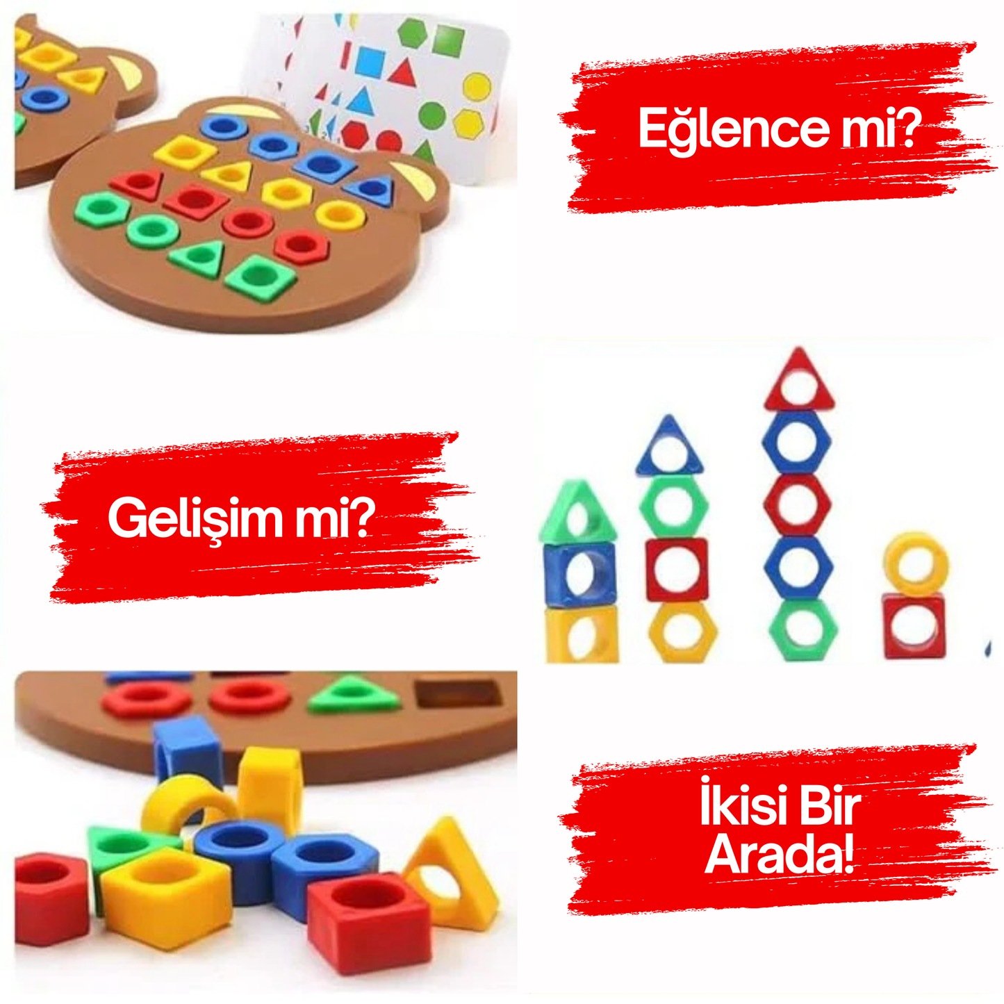 Eğitici Geometrik Eğitim Seti