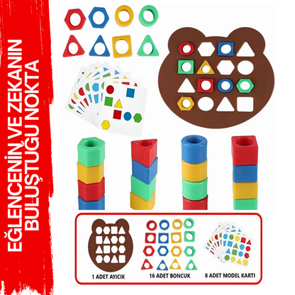 Eğitici Geometrik Eğitim Seti
