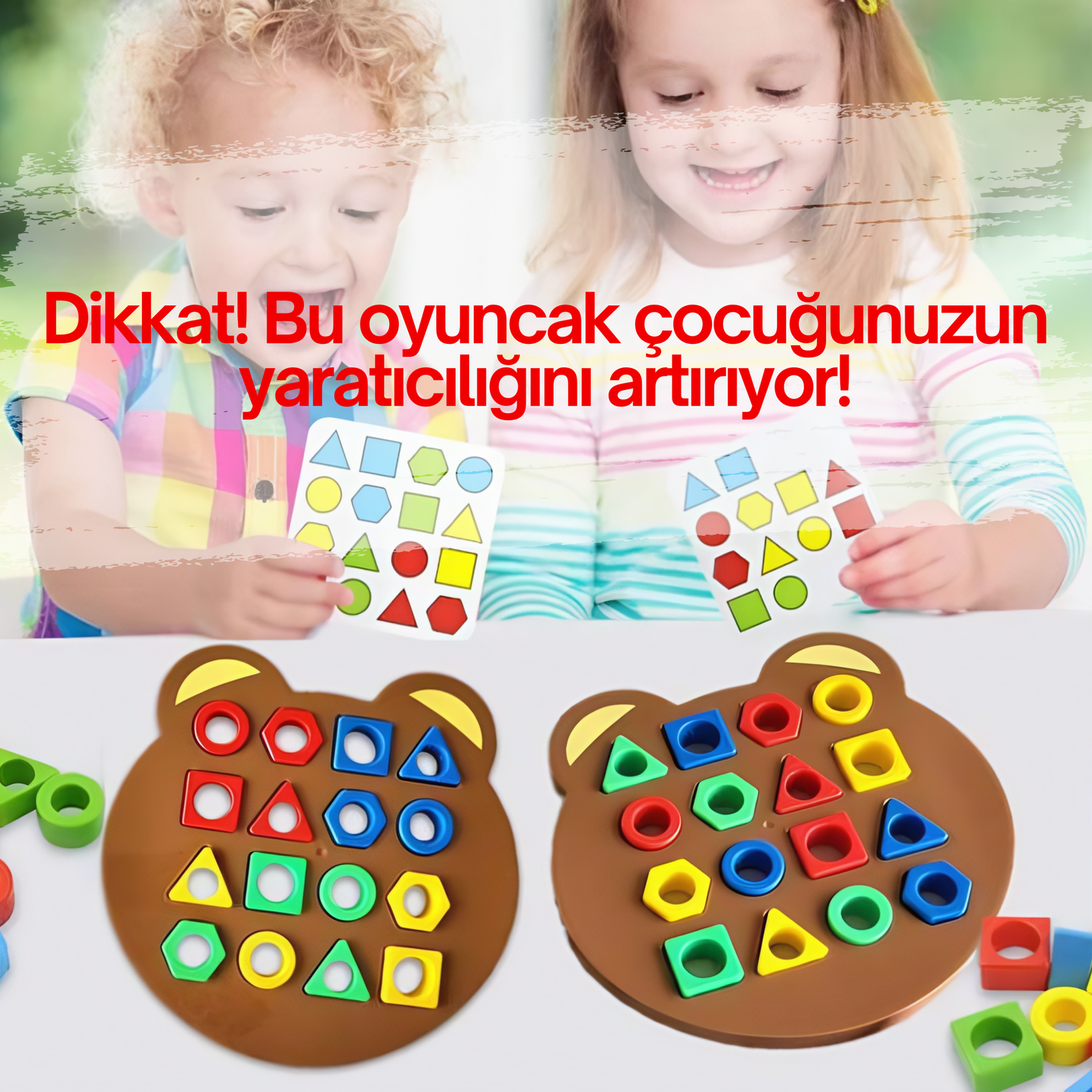 Eğitici Geometrik Eğitim Seti
