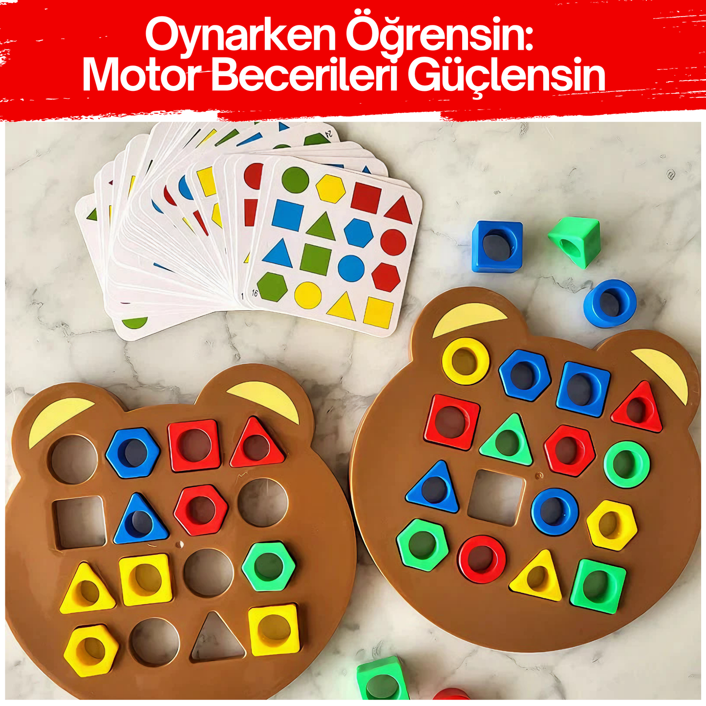Eğitici Geometrik Eğitim Seti